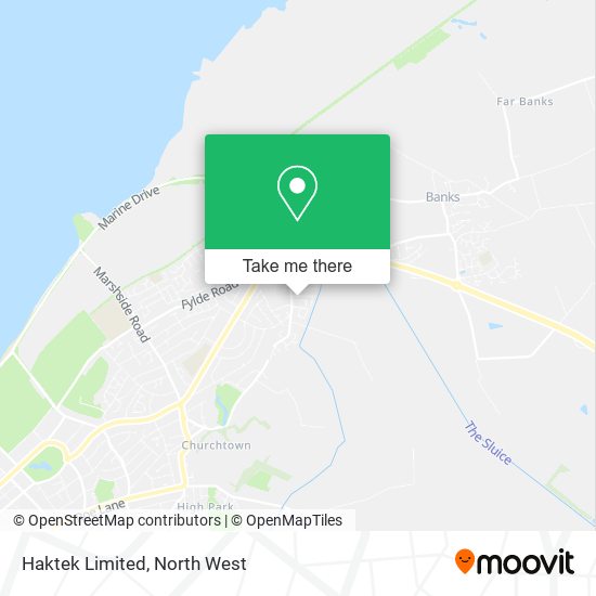 Haktek Limited map