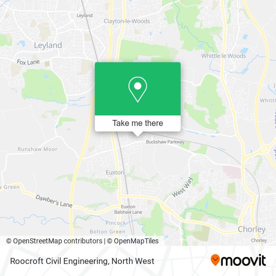 Roocroft Civil Engineering map