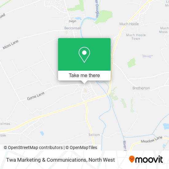 Twa Marketing & Communications map