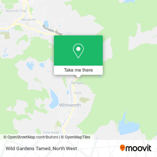 Wild Gardens Tamed map
