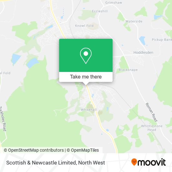 Scottish & Newcastle Limited map