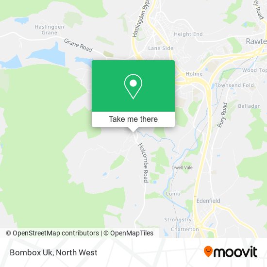 Bombox Uk map