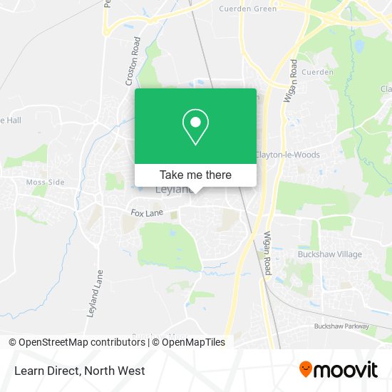 Learn Direct map