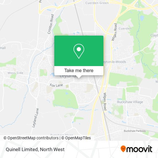 Quinell Limited map