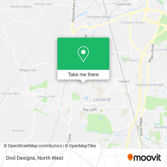 Divil Designs map