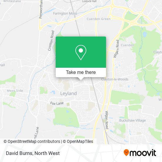 David Burns map