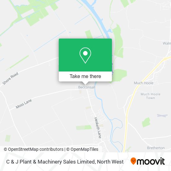 C & J Plant & Machinery Sales Limited map