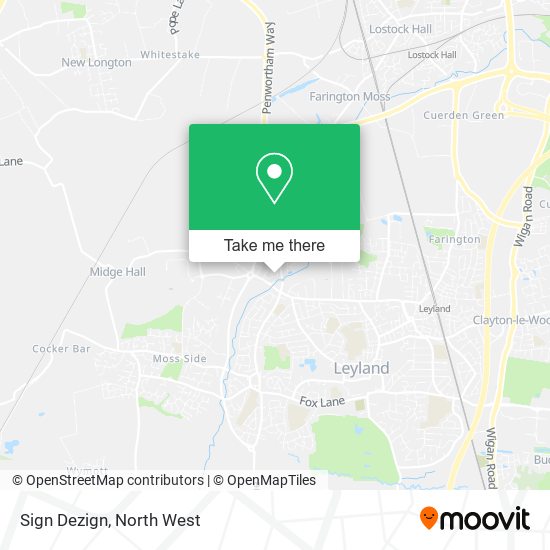 Sign Dezign map