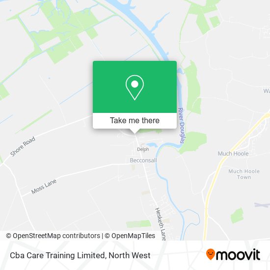 Cba Care Training Limited map