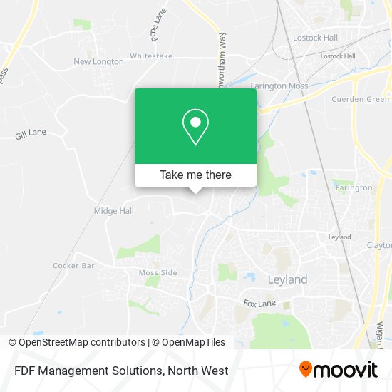 FDF Management Solutions map