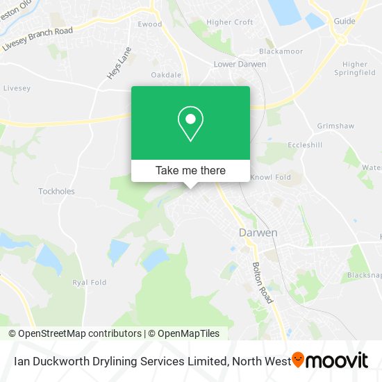 Ian Duckworth Drylining Services Limited map