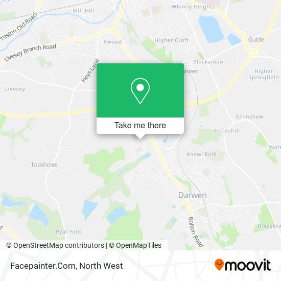 Facepainter.Com map