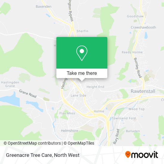 Greenacre Tree Care map