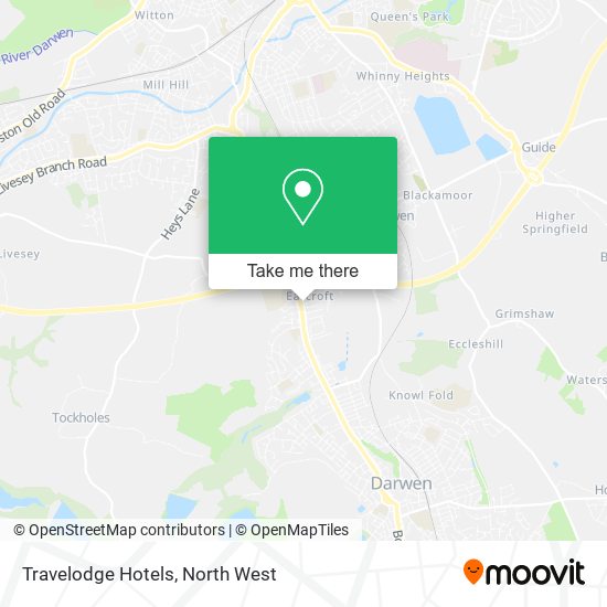 Travelodge Hotels map
