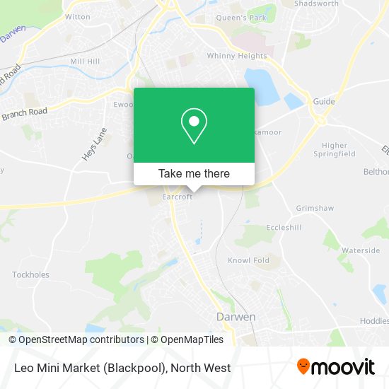 Leo Mini Market (Blackpool) map