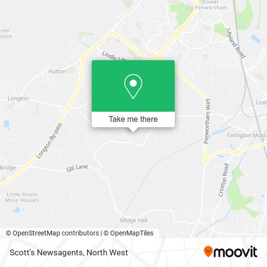 Scott's Newsagents map