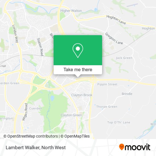 Lambert Walker map