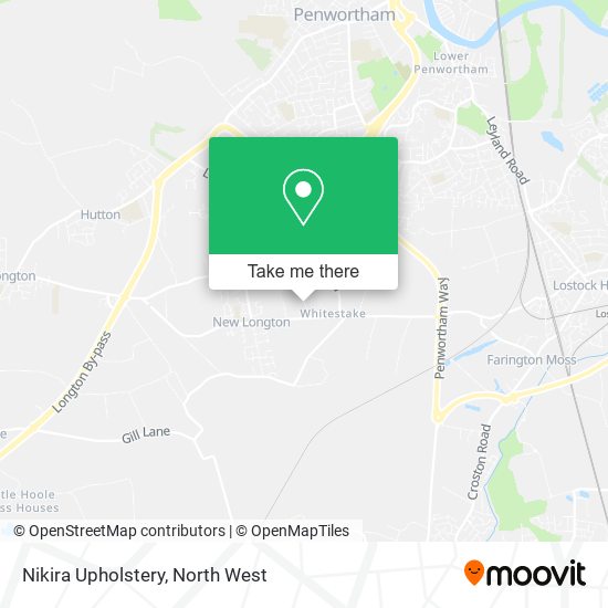 Nikira Upholstery map