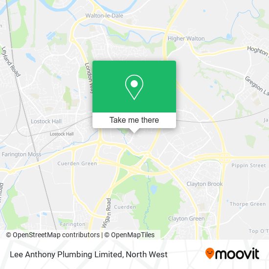 Lee Anthony Plumbing Limited map