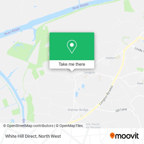 White Hill Direct map