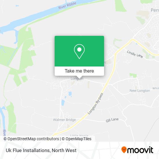 Uk Flue Installations map