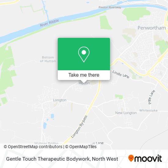 Gentle Touch Therapeutic Bodywork map