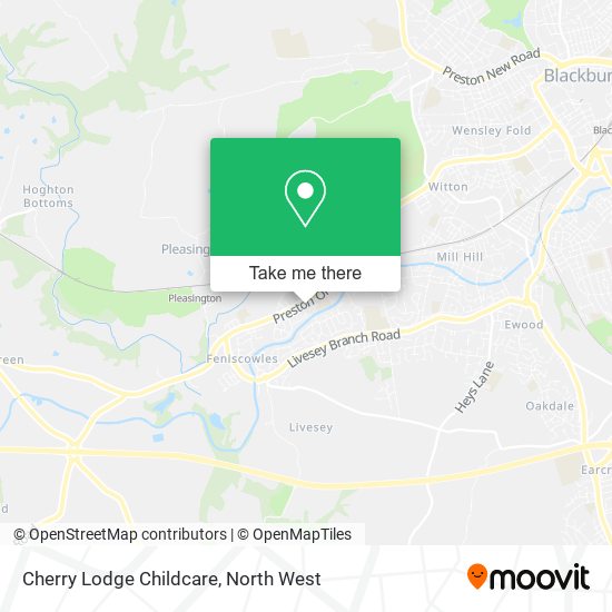 Cherry Lodge Childcare map