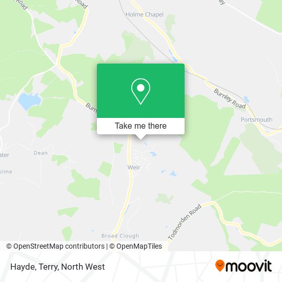 Hayde, Terry map