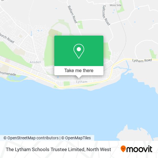 The Lytham Schools Trustee Limited map
