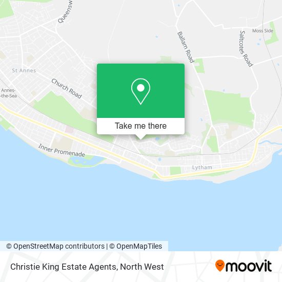 Christie King Estate Agents map