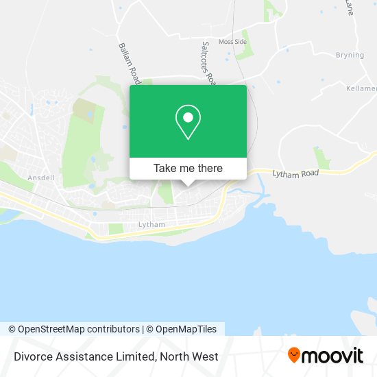 Divorce Assistance Limited map