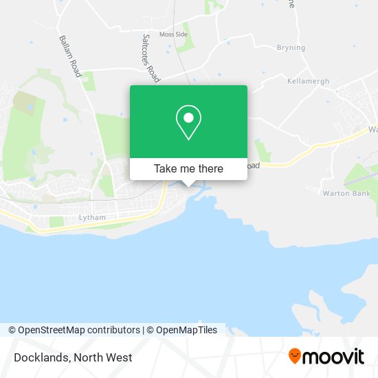 Docklands map