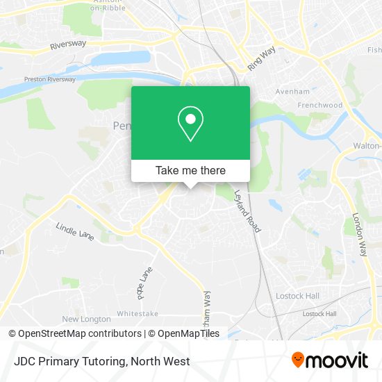 JDC Primary Tutoring map