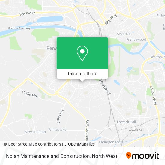 Nolan Maintenance and Construction map
