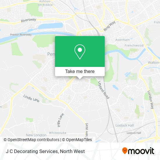J C Decorating Services map