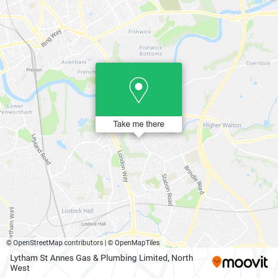 Lytham St Annes Gas & Plumbing Limited map