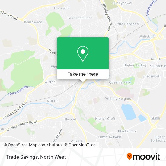 Trade Savings map