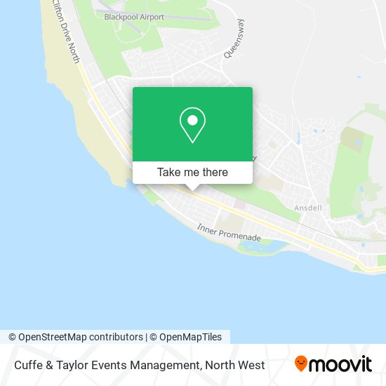 Cuffe & Taylor Events Management map
