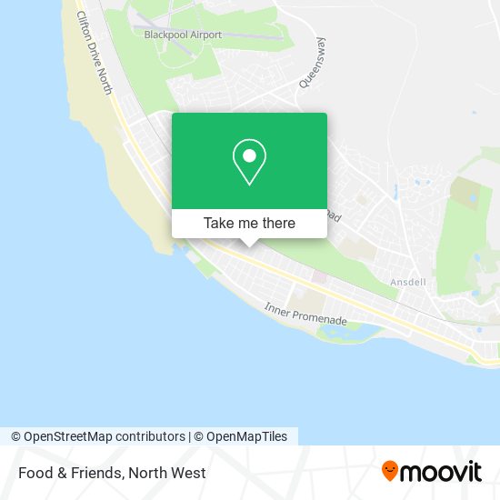 Food & Friends map