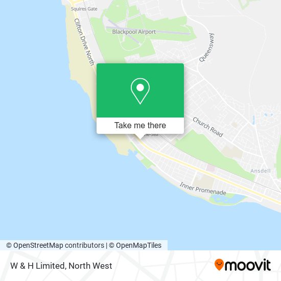 W & H Limited map