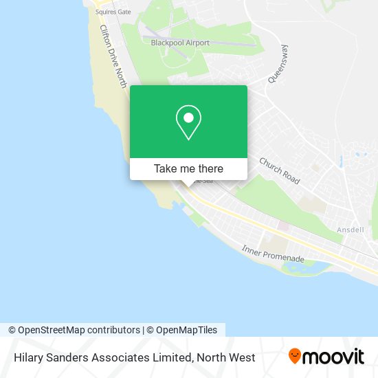 Hilary Sanders Associates Limited map