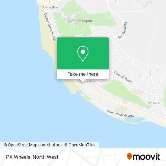 PX Wheels map