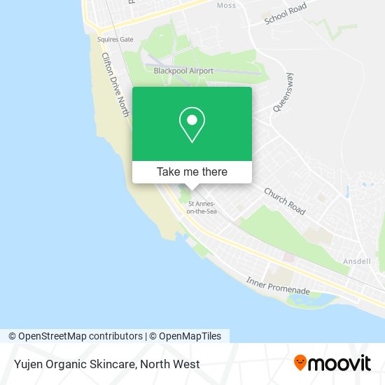 Yujen Organic Skincare map