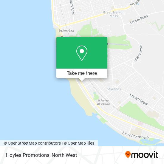 Hoyles Promotions map