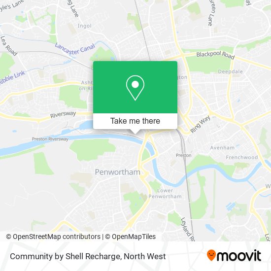 Community by Shell Recharge map