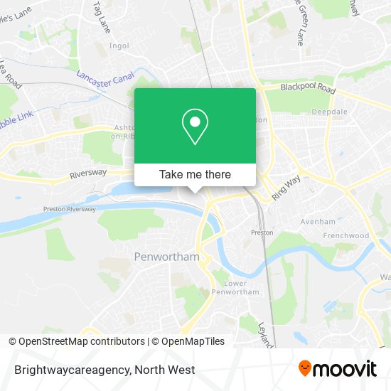 Brightwaycareagency map