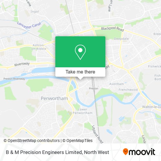B & M Precision Engineers Limited map