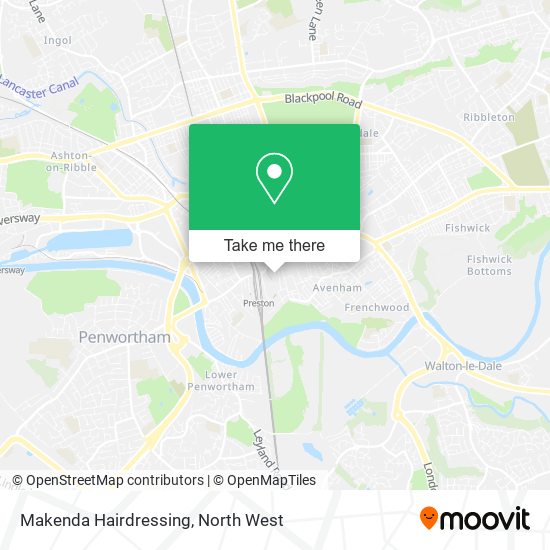 Makenda Hairdressing map