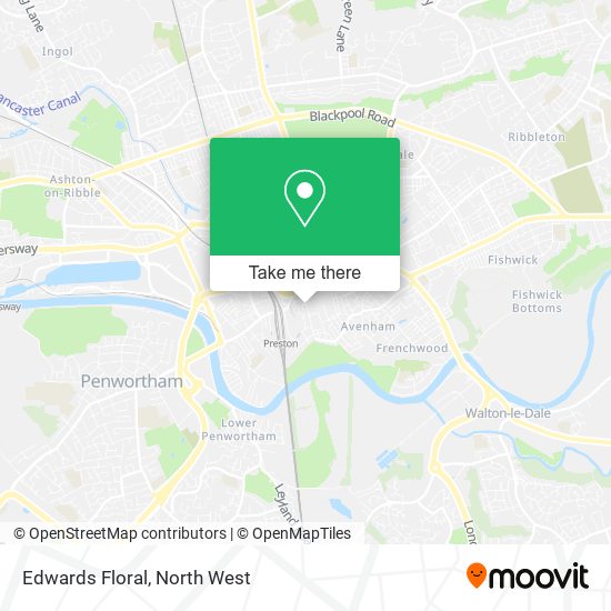 Edwards Floral map