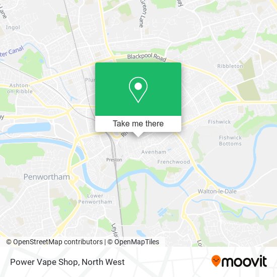 Power Vape Shop map